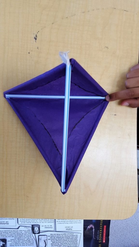 Making a Tetrahedral Kite Make41